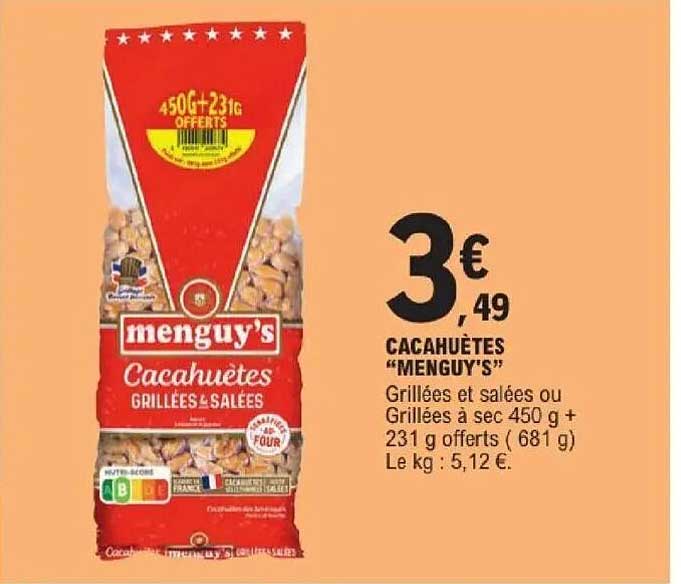 CACAHUÈTES “MENGUY’S”