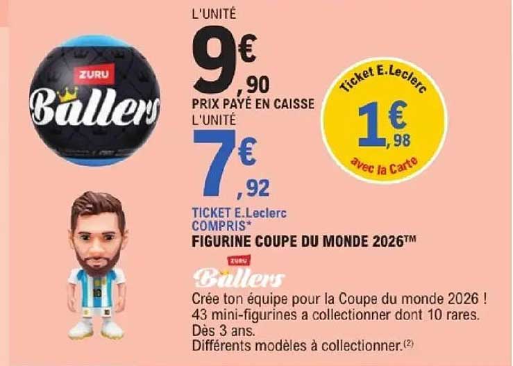 FIGURINE COUPE DU MONDE 2026™