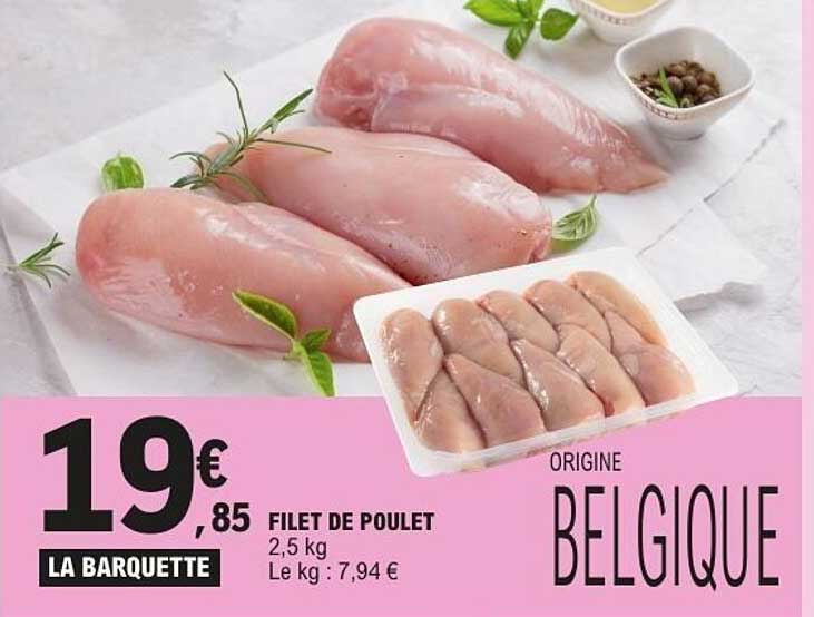 FILET DE POULET