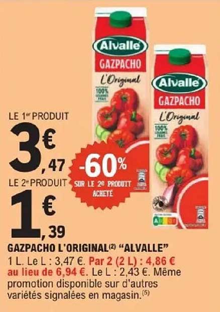 GAZPACHO L’ORIGINAL « ALVALLE »