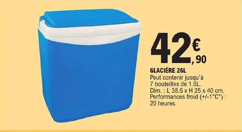 GLACIÈRE 26L