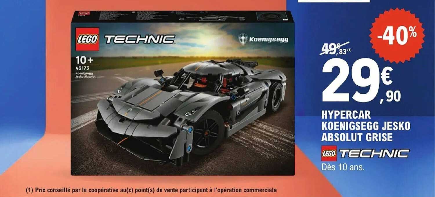 HYPERCAR KOENIGSEGG JESKO ABSOLUT GRISE