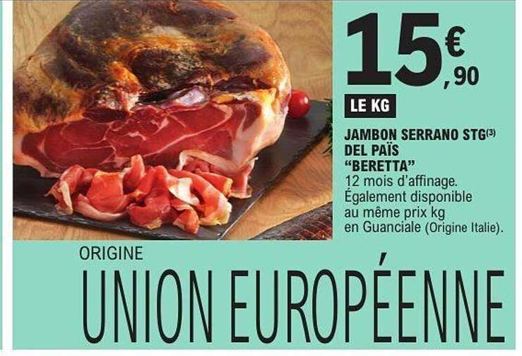 JAMBON SERRANO STG(3) DEL PAI 00S “BERETTA”