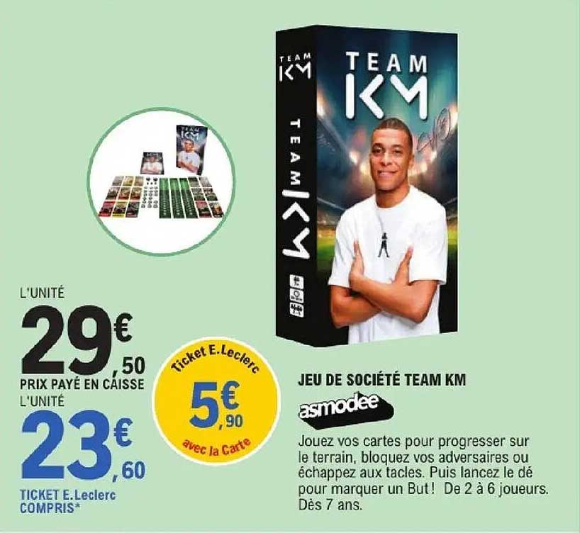 JEU DE SOCIÉTÉ TEAM KM