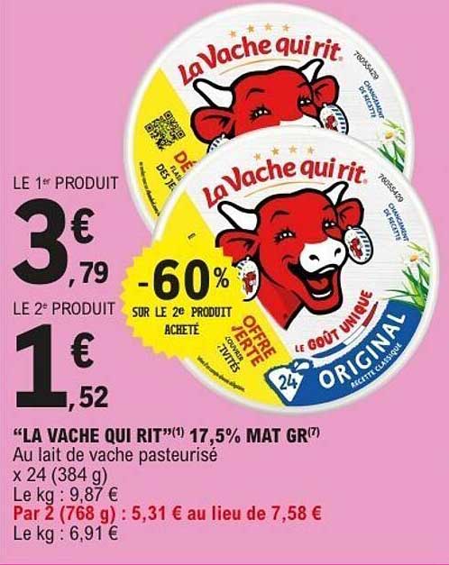 LA VACHE QUI RIT(1) 17,5% MAT GR(7)