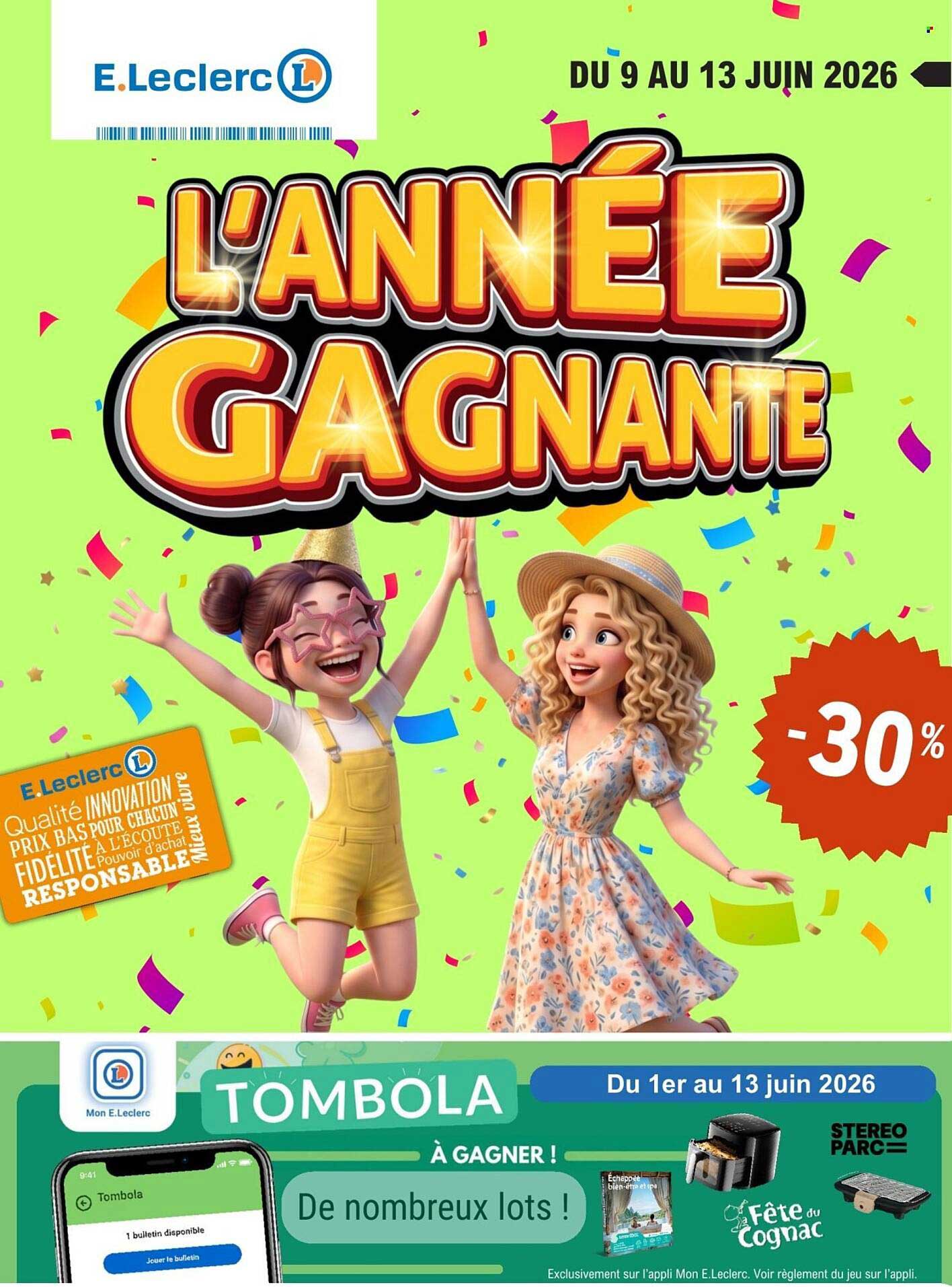 L’ANNÉE GAGNANTE