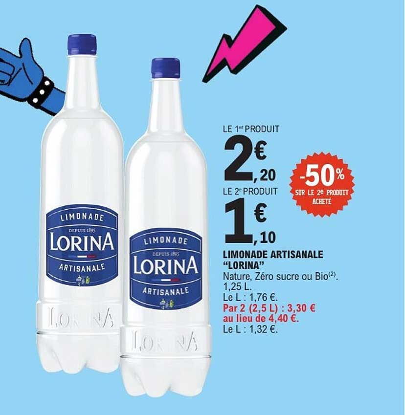 LIMONADE ARTISANALE “LORINA”