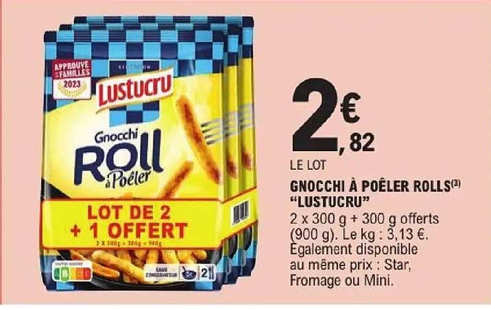 LOT DE 2 + 1 OFFERT