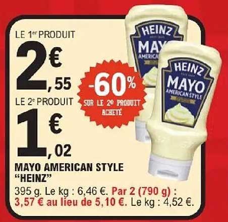 MAYO AMERICAN STYLE “HEINZ”