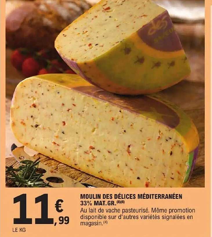 MOULIN DES DÉLICES MÉDITERRANÉEN 33% MAT.GR. (8)(6)