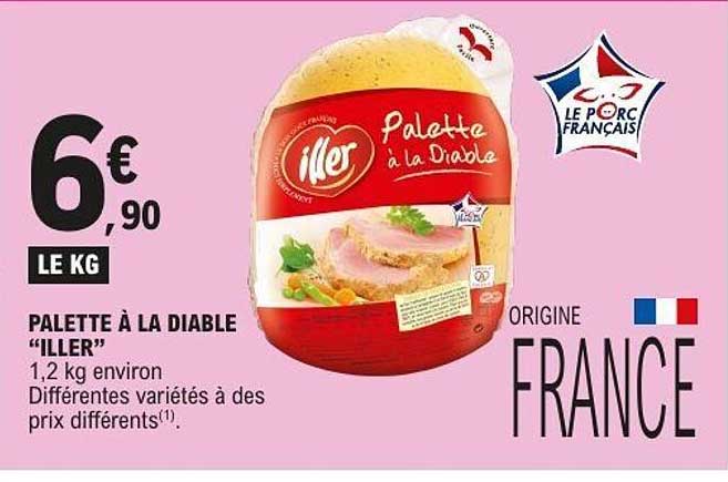 PALETTE À LA DIABLE "ILLER"