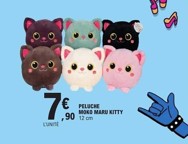 PELUCHE MOKO MARU KITTY 12 cm
