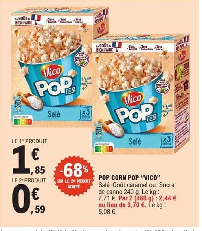 POP CORN POP "VICO"