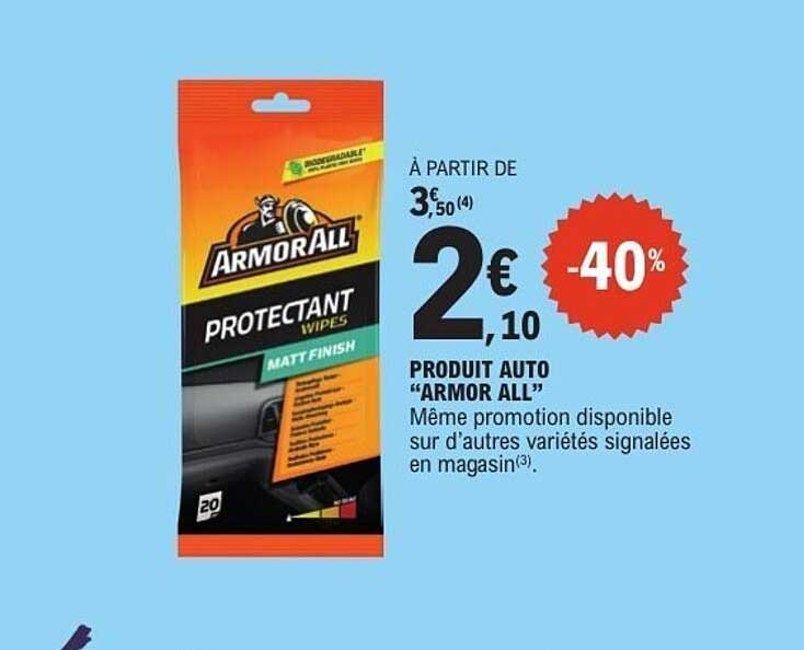 PRODUIT AUTO “ARMOR ALL”
