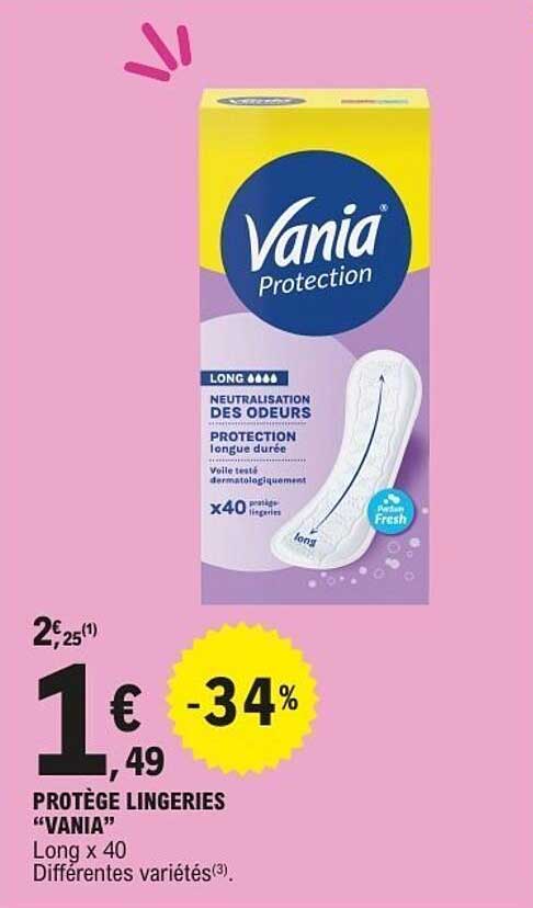 PROTÈGE LINGERIES “VANIA” Long x 40 Différentes variétés