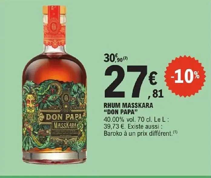 RHUM MASSKARA “DON PAPA”
