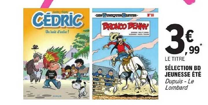 SELECTION BD JEUNESSE ETE