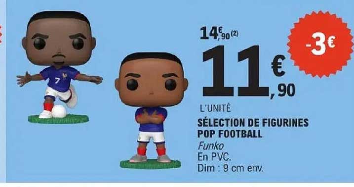 SÉLECTION DE FIGURINES POP FOOTBALL