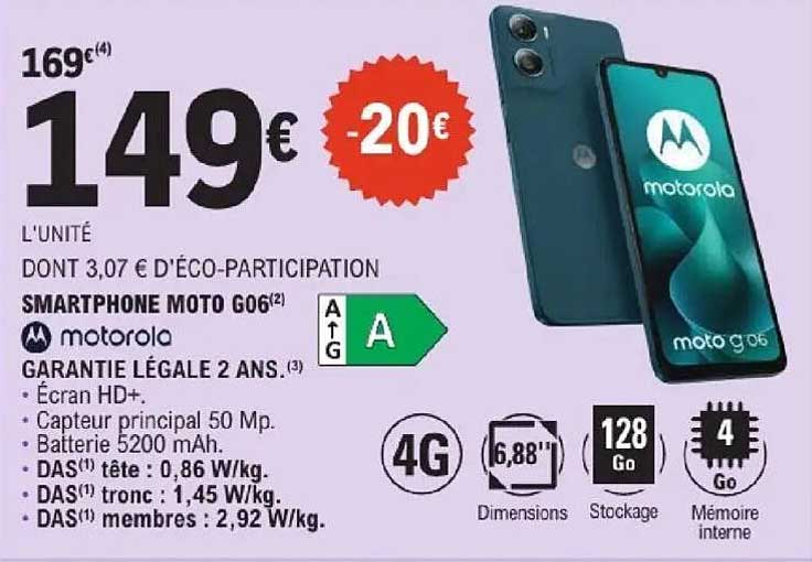 SMARTPHONE MOTO G06