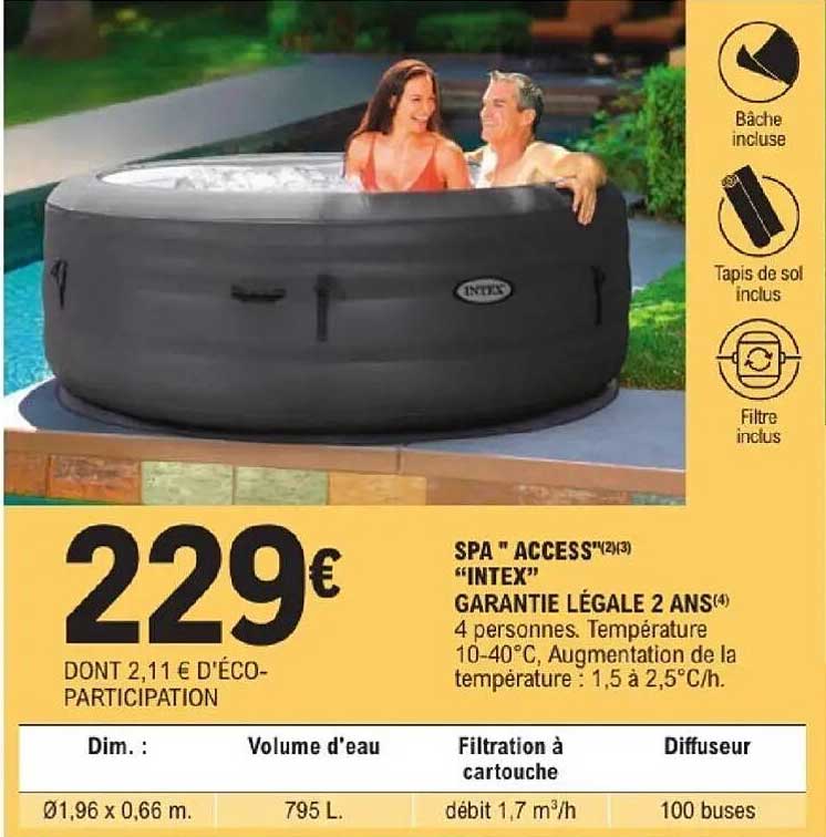 SPA "ACCESS" "INTEX"