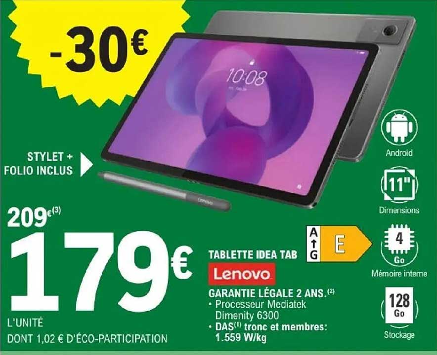 TABLETTE IDEA TAB Lenovo