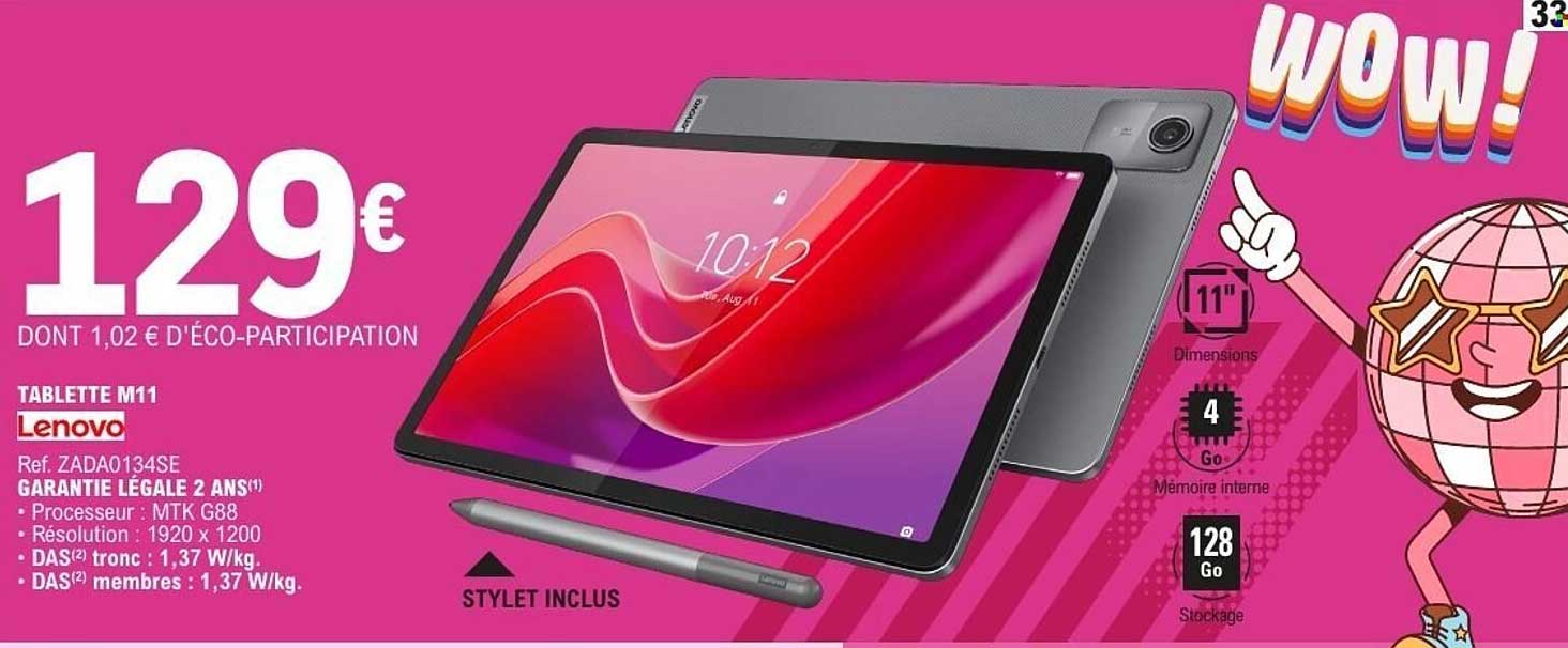 TABLETTE M11 Lenovo