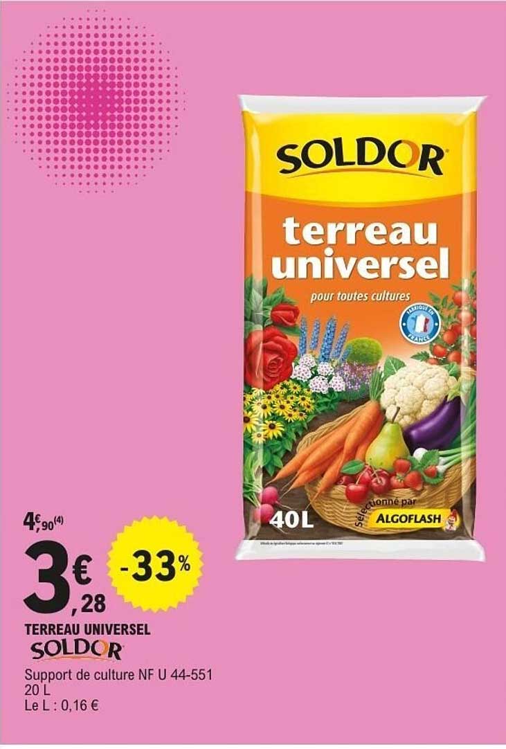 TERREAU UNIVERSEL SOLDOR