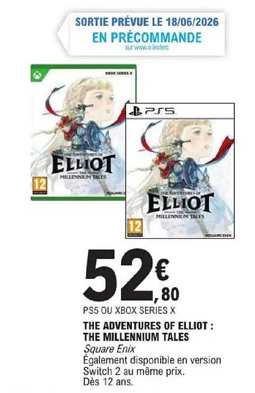 THE ADVENTURES OF ELLIOT : THE MILLENNIUM TALES
