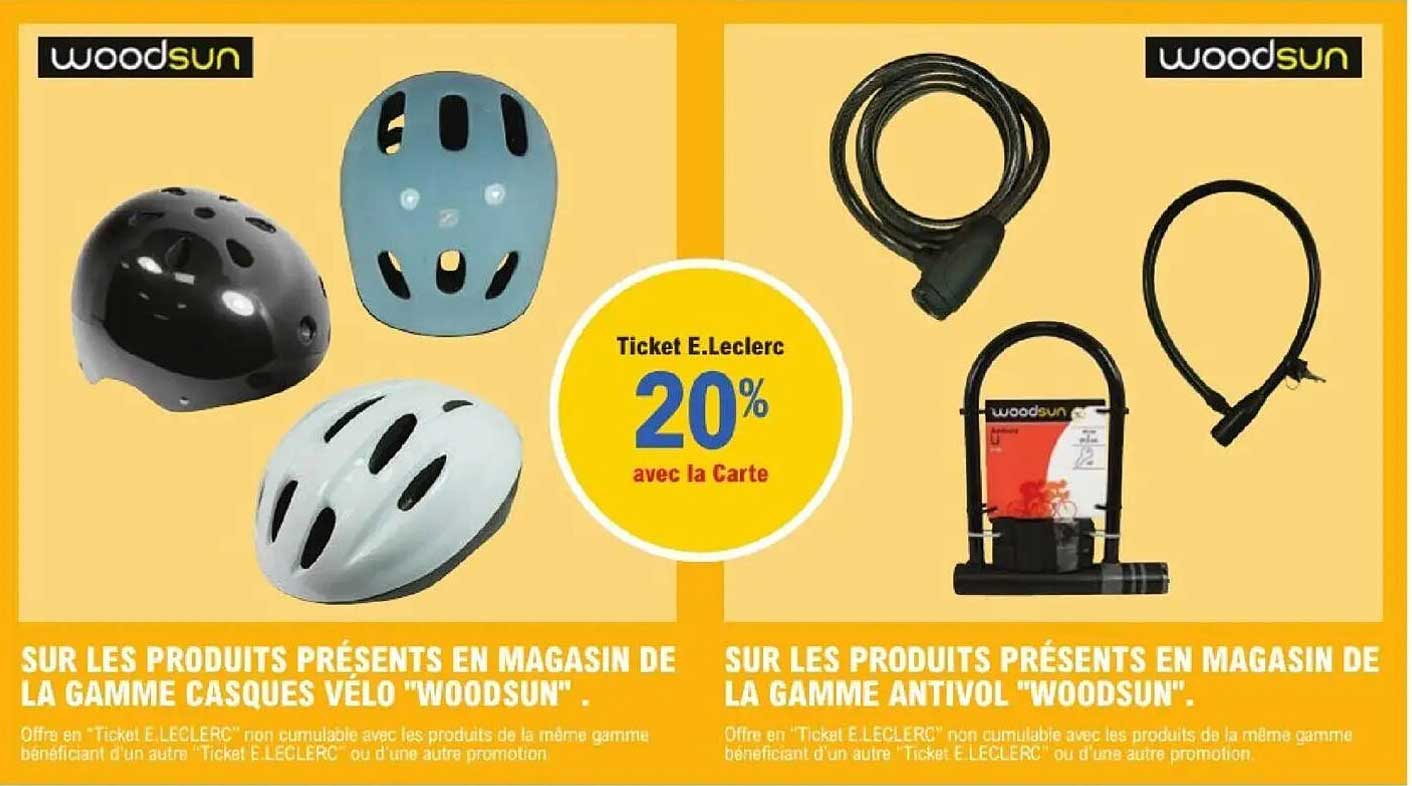 Ticket E.Leclerc 20% avec la Carte