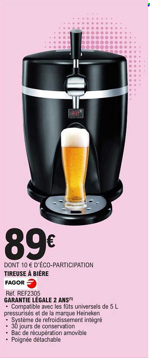 TIREUSE À BIÈRE FAGOR