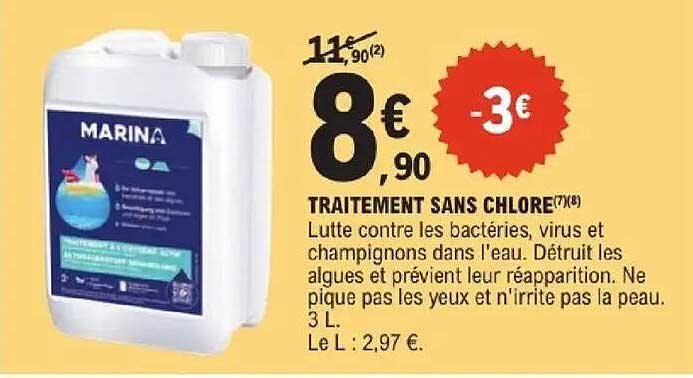 TRAITEMENT SANS CHLORE