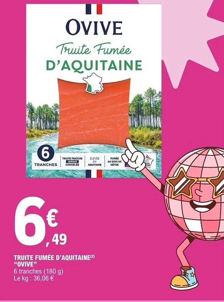TRUITE FUMÉE D'AQUITAINE “OVIVE”