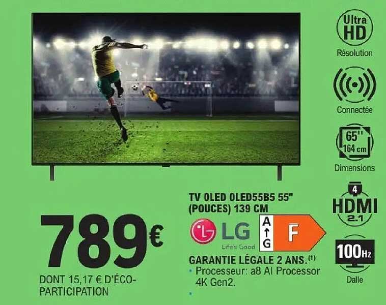 TV OLED OLED55B5 55" (POUCES) 139 CM