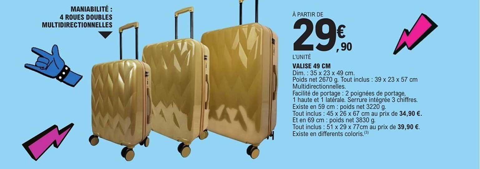 VALISE 49 CM