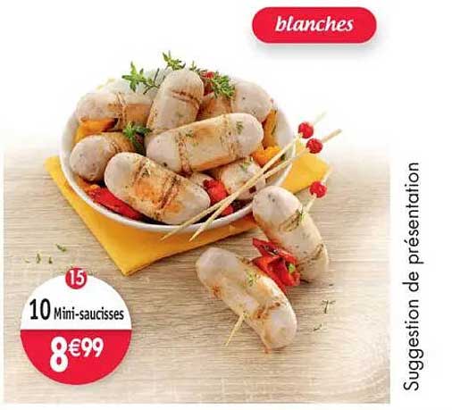 10 Mini-saucisses