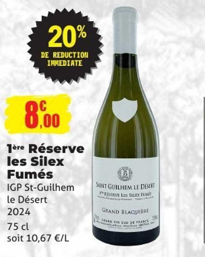 1ère Réserve les Silex Fumés