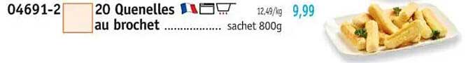 20 Quenelles au brochet