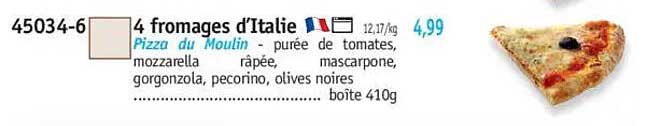 4 fromages d'Italie