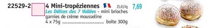 4 Mini-tropéziennes