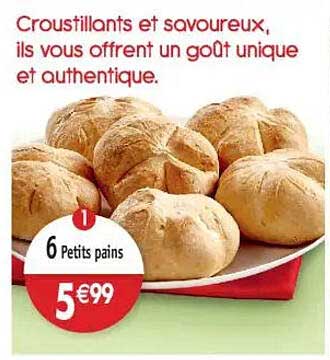 6 Petits pains