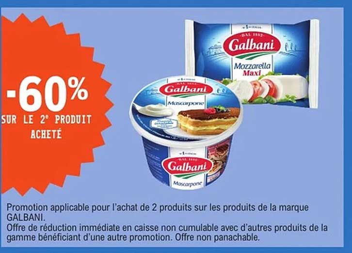-60% SUR LE 2ÈME PRODUIT ACHETÉ