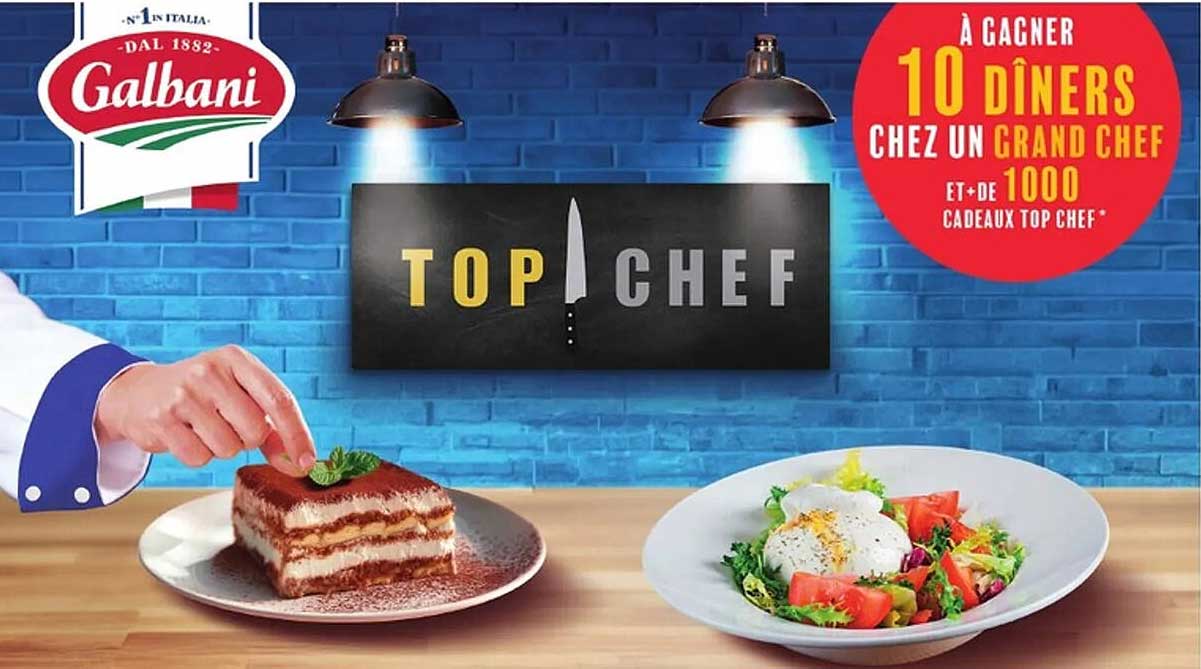 À gagner 10 dîners chez un grand chef et plus de 1000 cadeaux Top Chef