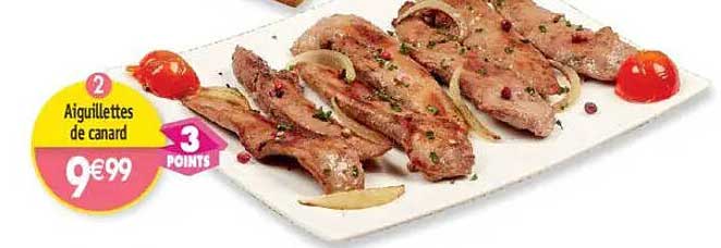 Aiguillettes de canard