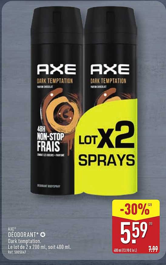 AXE DÉODORANT* - Dark Temptation