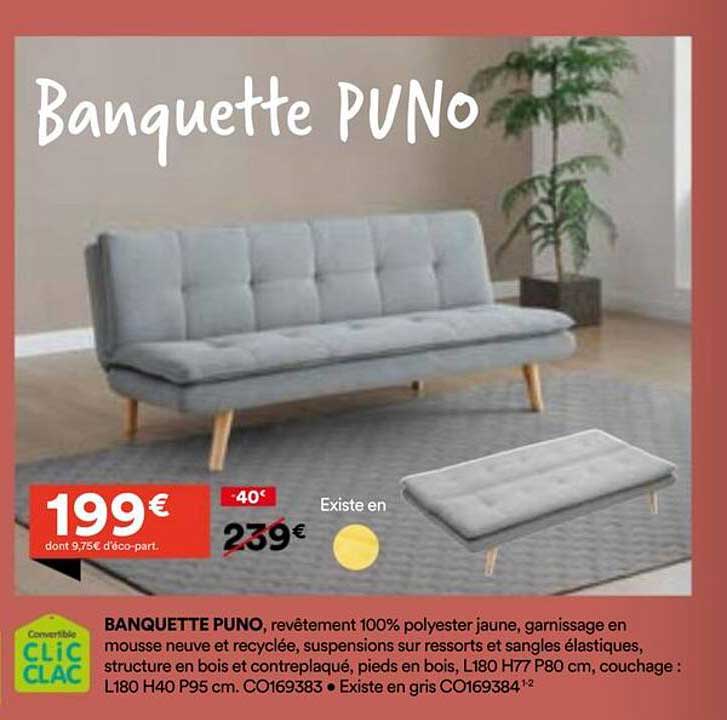 Banquette PUNO