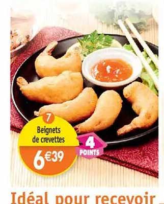 Beignets de crevettes