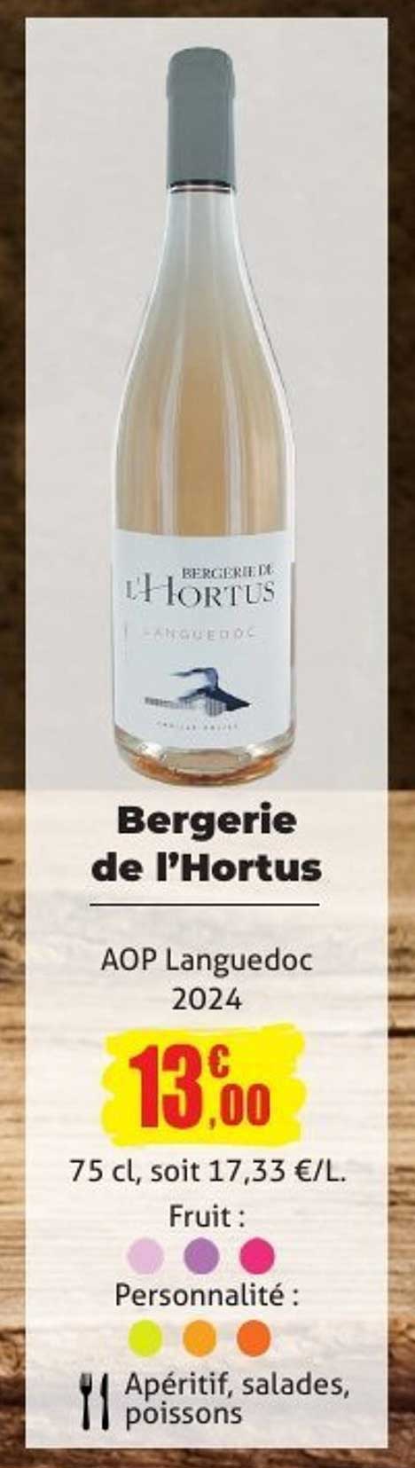Bergerie de l’Hortus AOP Languedoc 2024