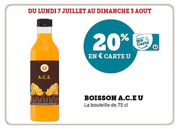 BOISSON A.C.E U