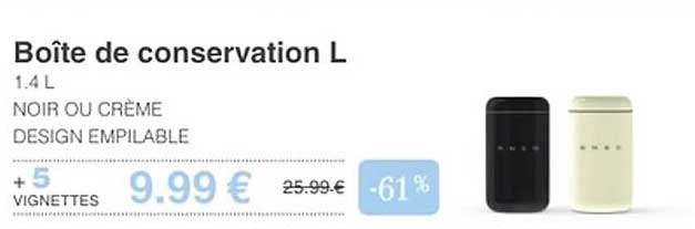 Boîte de conservation L