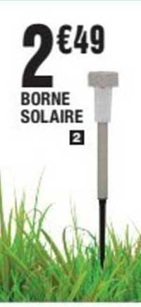 BORNE SOLAIRE
